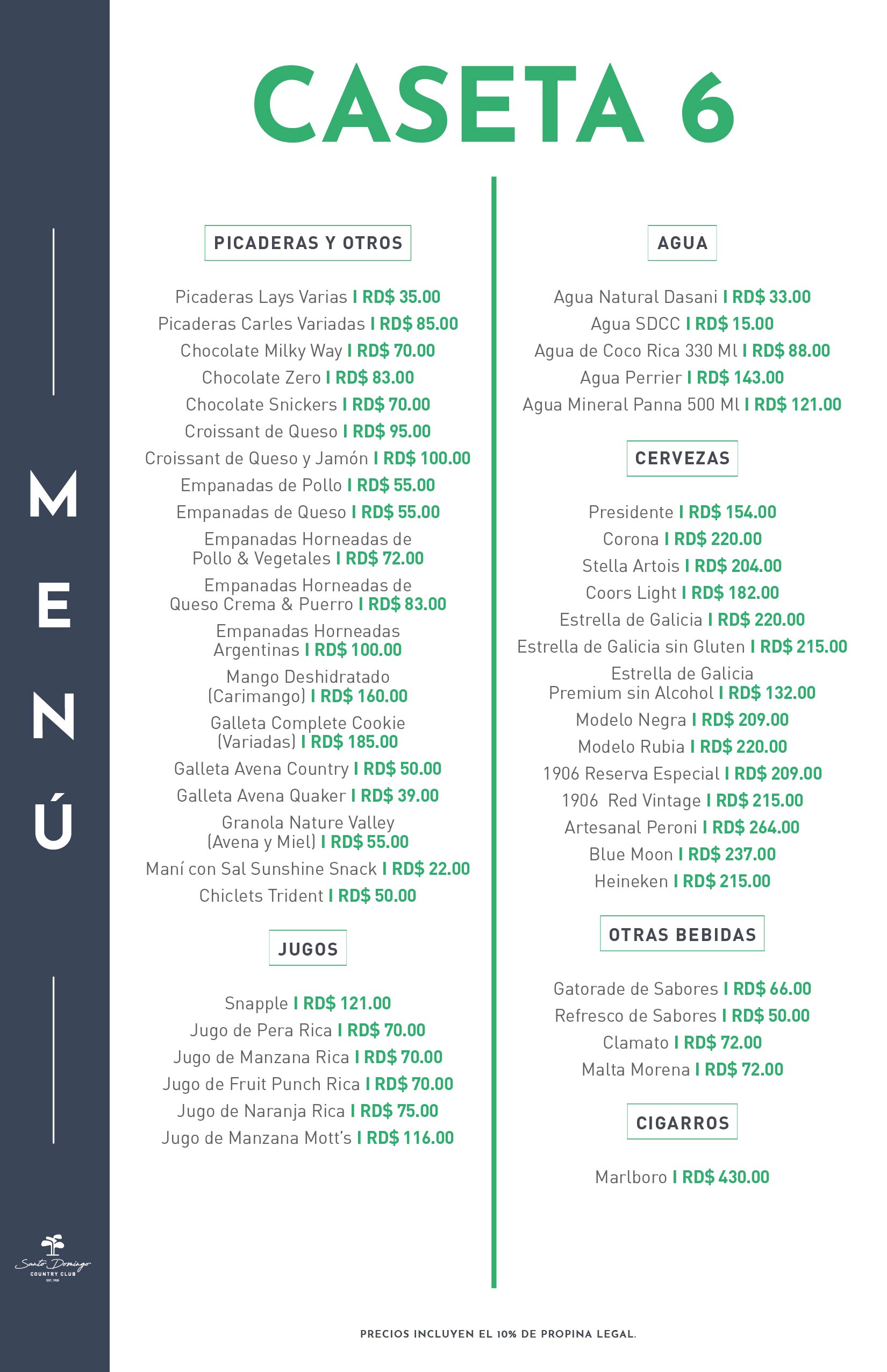 11x17 Menú Caseta 6 30-10-2025