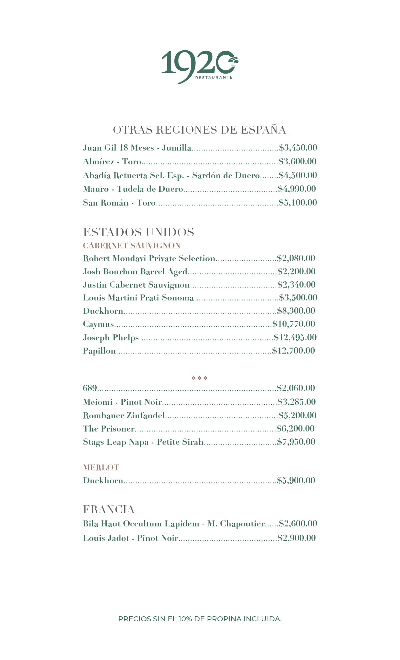 Carta de Vinos 1920 25-05-2026-03